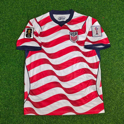 Maillot de football domicile Brenden Aaronson 11 - États-Unis Coupe du Monde 2026