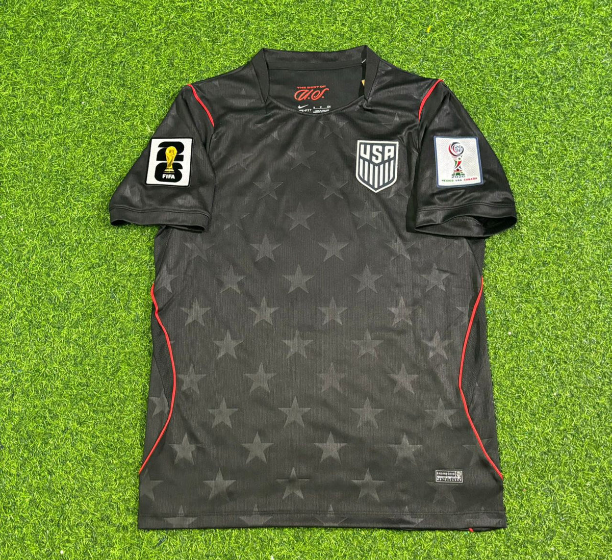 Maillot noir Coupe du Monde USA 2026