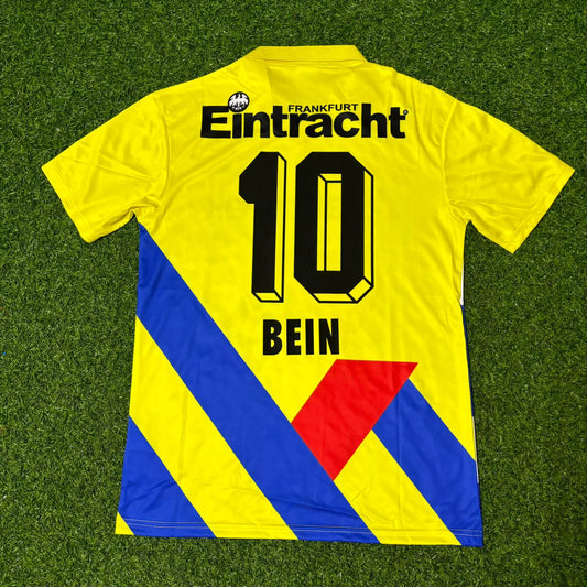 Uwe Bein Eintracht Frankfurt 1993/1996 Retro Yellow Football Jersey