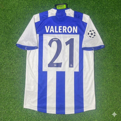 Juan Carlos Valeron Deportivo La Coruna 2003 2004 Retro Trikot Fußballtrikot