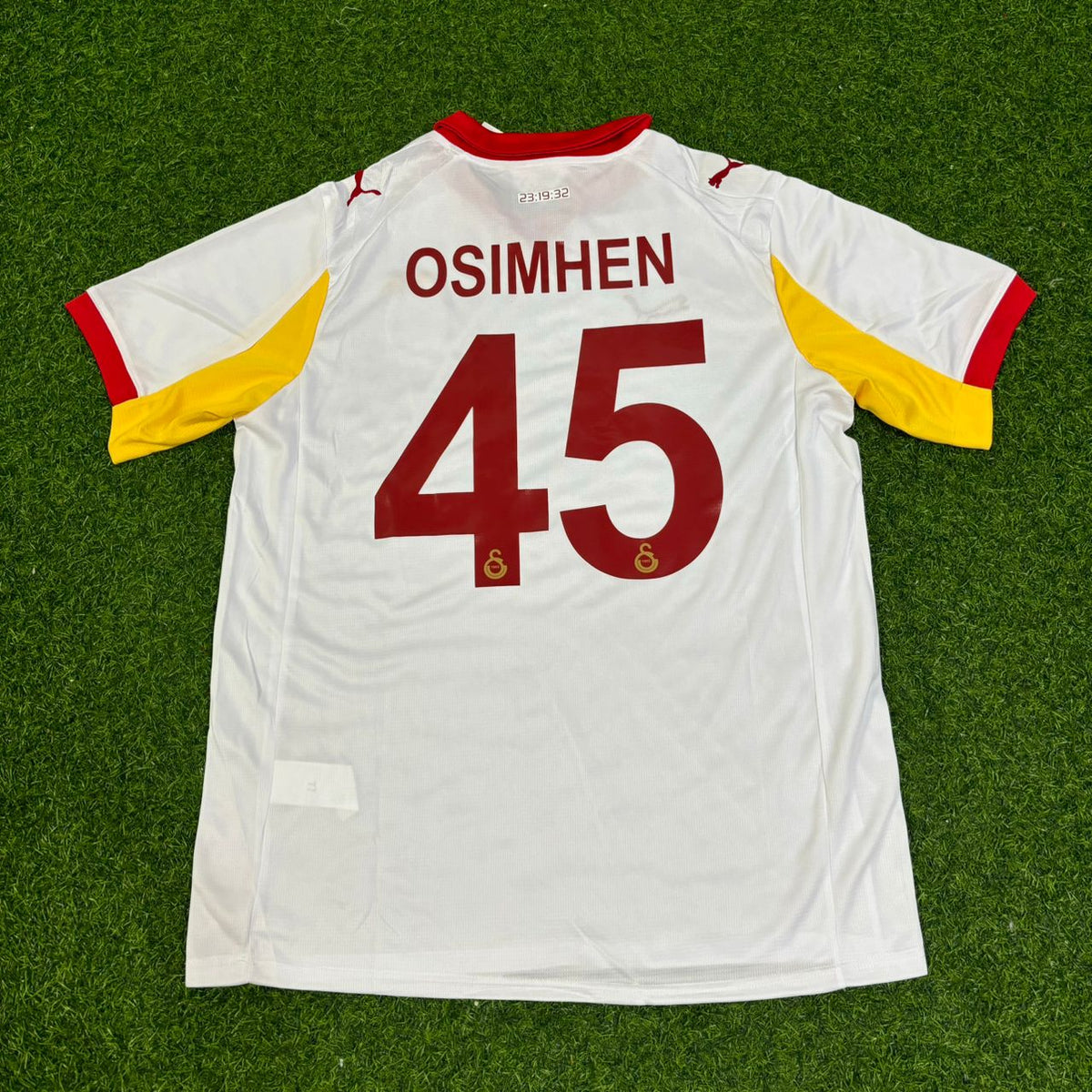 Maillot de football blanc Victor Osimhen Galatasaray 2026-2027 Nouvelle Saison Troisième