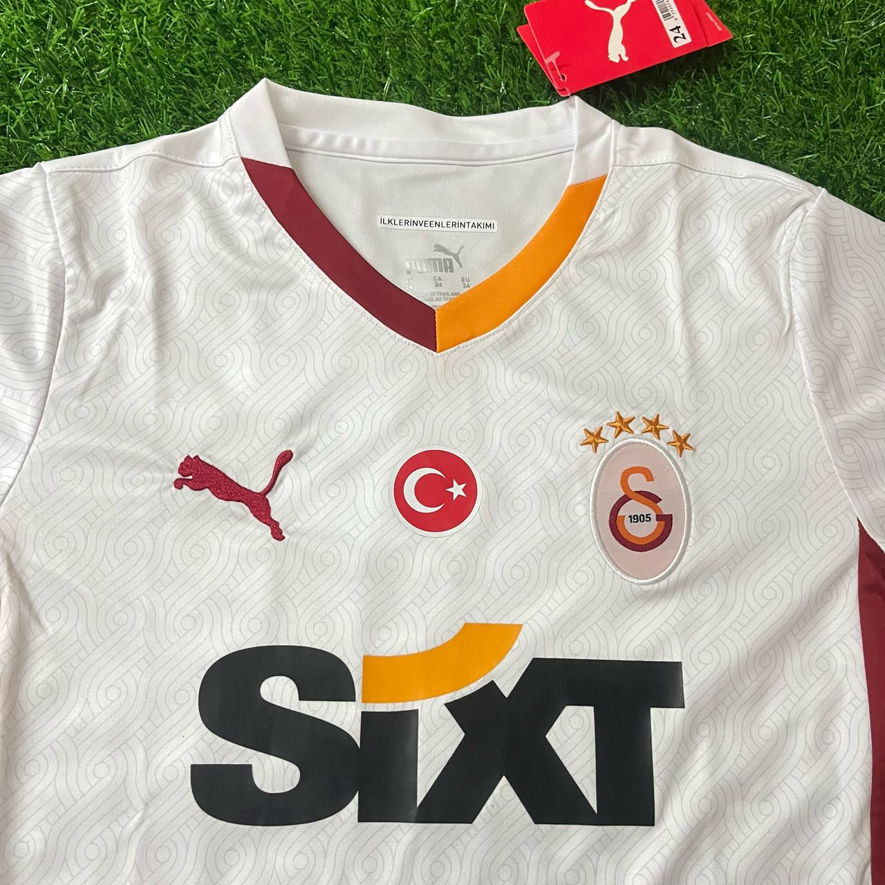 Mauro Icardi 9 Galatasaray Beyaz Cocuk Formasi KinderTrikot Kids Kit Set Maillot Enfant Soccer Shirt