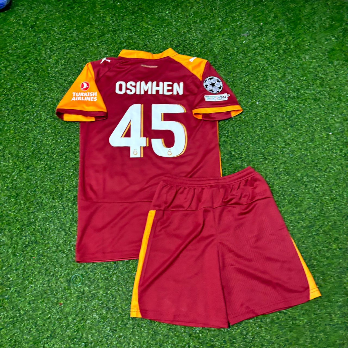 Camiseta de fútbol infantil de Victor Osimhen Galatasaray 2026, equipación local de la Champions League para la nueva temporada