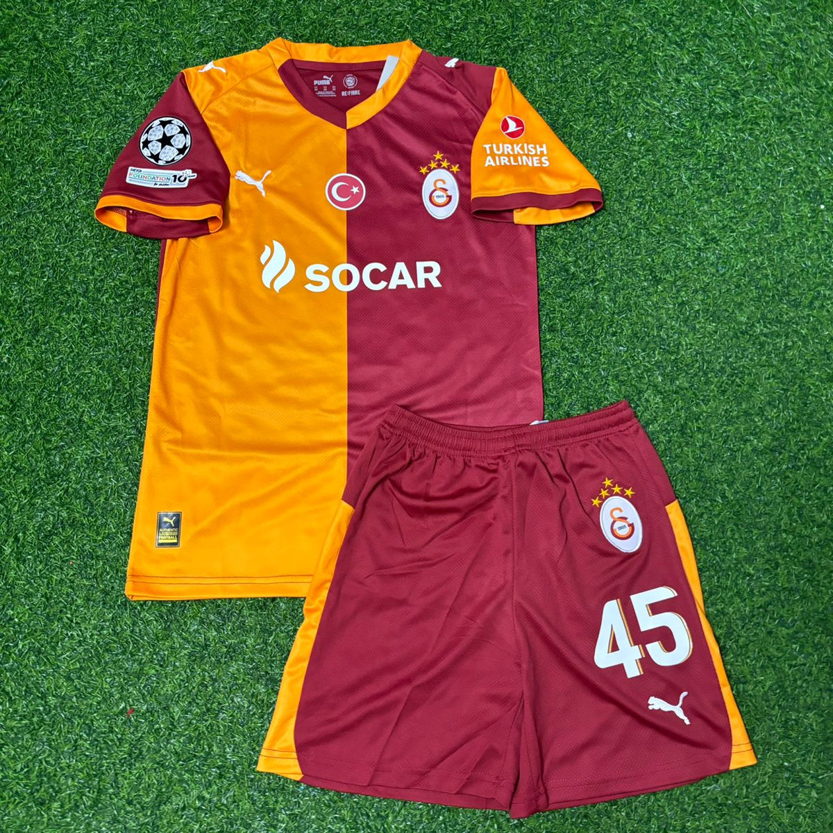 Camiseta de fútbol infantil de Victor Osimhen Galatasaray 2026, equipación local de la Champions League para la nueva temporada