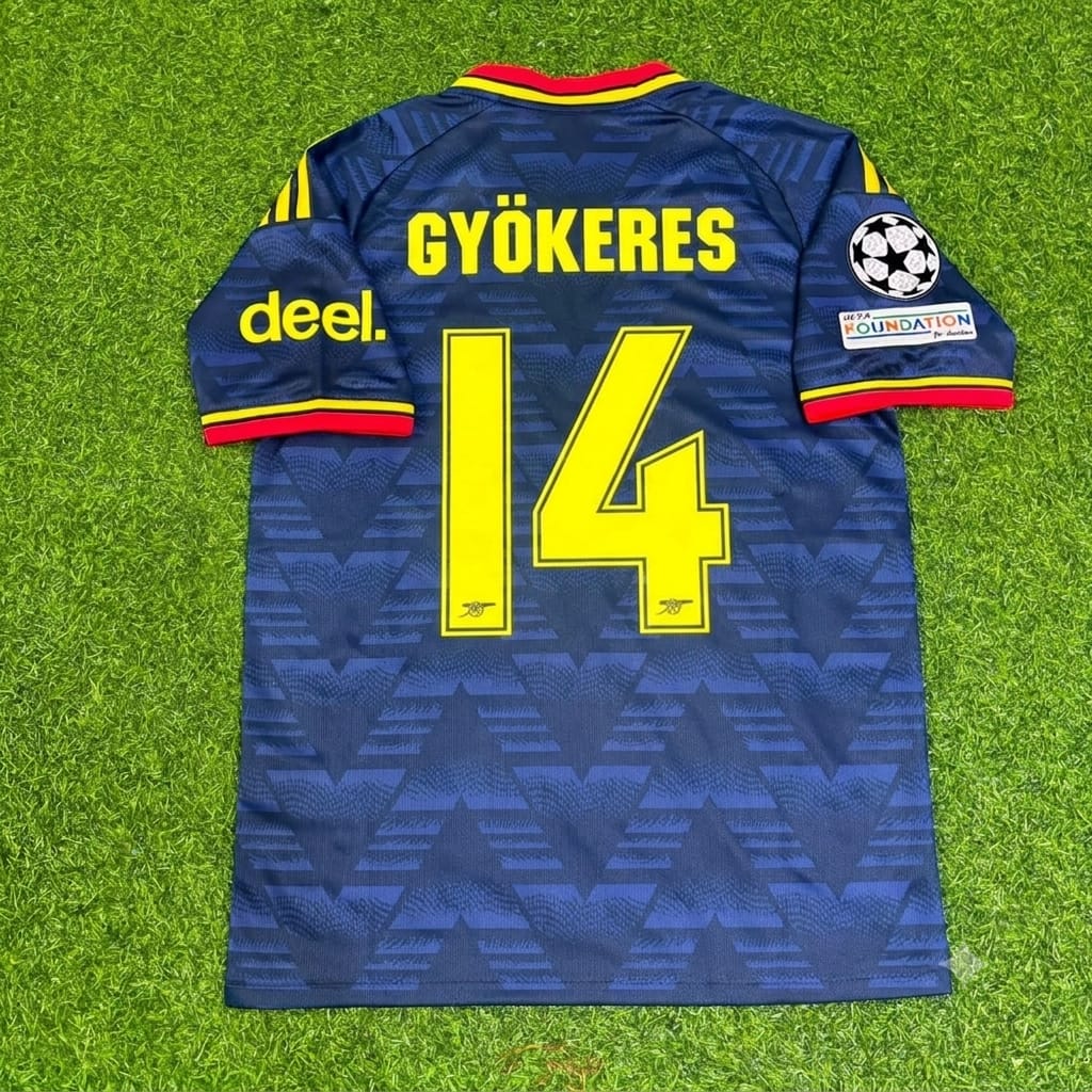 Viktor Gyökeres Arsenal Equipación de Visitante Nueva Temporada 2027 Camiseta de Fútbol Maillot Maglia