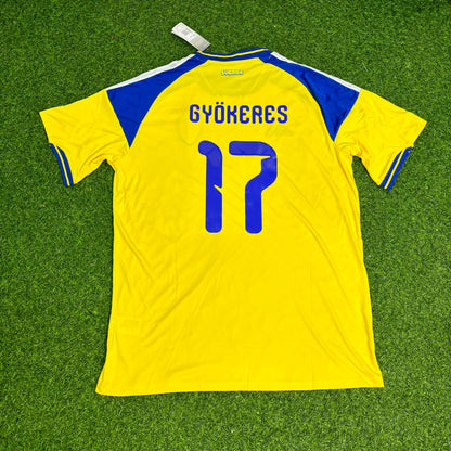 Viktor Gyökeres Schweden 2026 Weltmeisterschaft Neue Saison Fußballtrikot