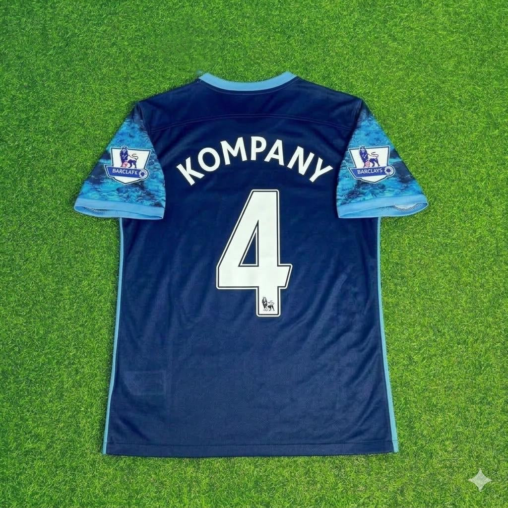Vincent Kompany 4- Manchester City Saison 2016 2017 Retro-Trikot Maillot Trikot Maglia