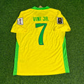 Vinicius Junior Vini JR Brazil 2026 World Cup New Season Football Jersey