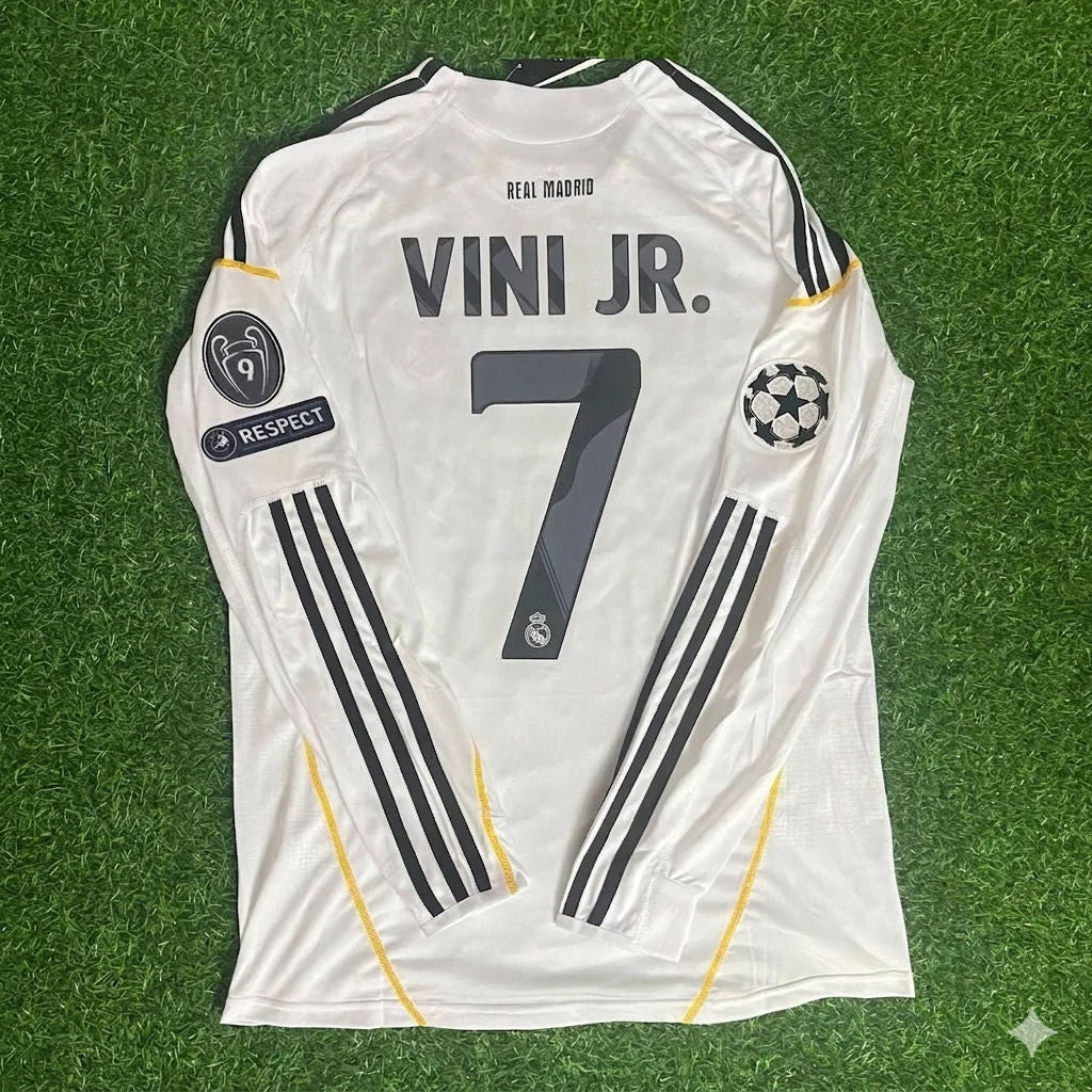 Vinicius Junior Real Madrid Retro Jersey Soccer Shirt