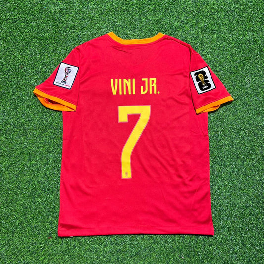 Vinicius Júnior 7# Brasilien 2026 WM Rotes Trikot