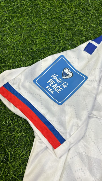Vozinha #1 Kap Verde Torwart 2026 WM Kinder weißes Fußballtrikot