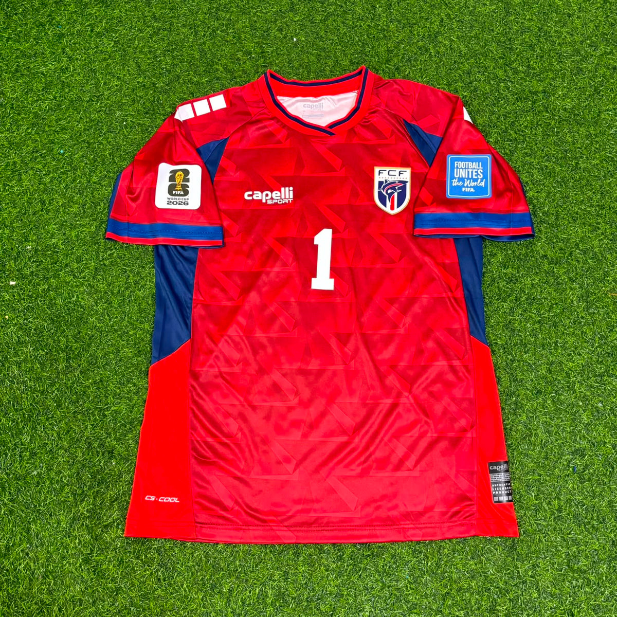 Camiseta de fútbol de portero de Cabo Verde para el Mundial 2026