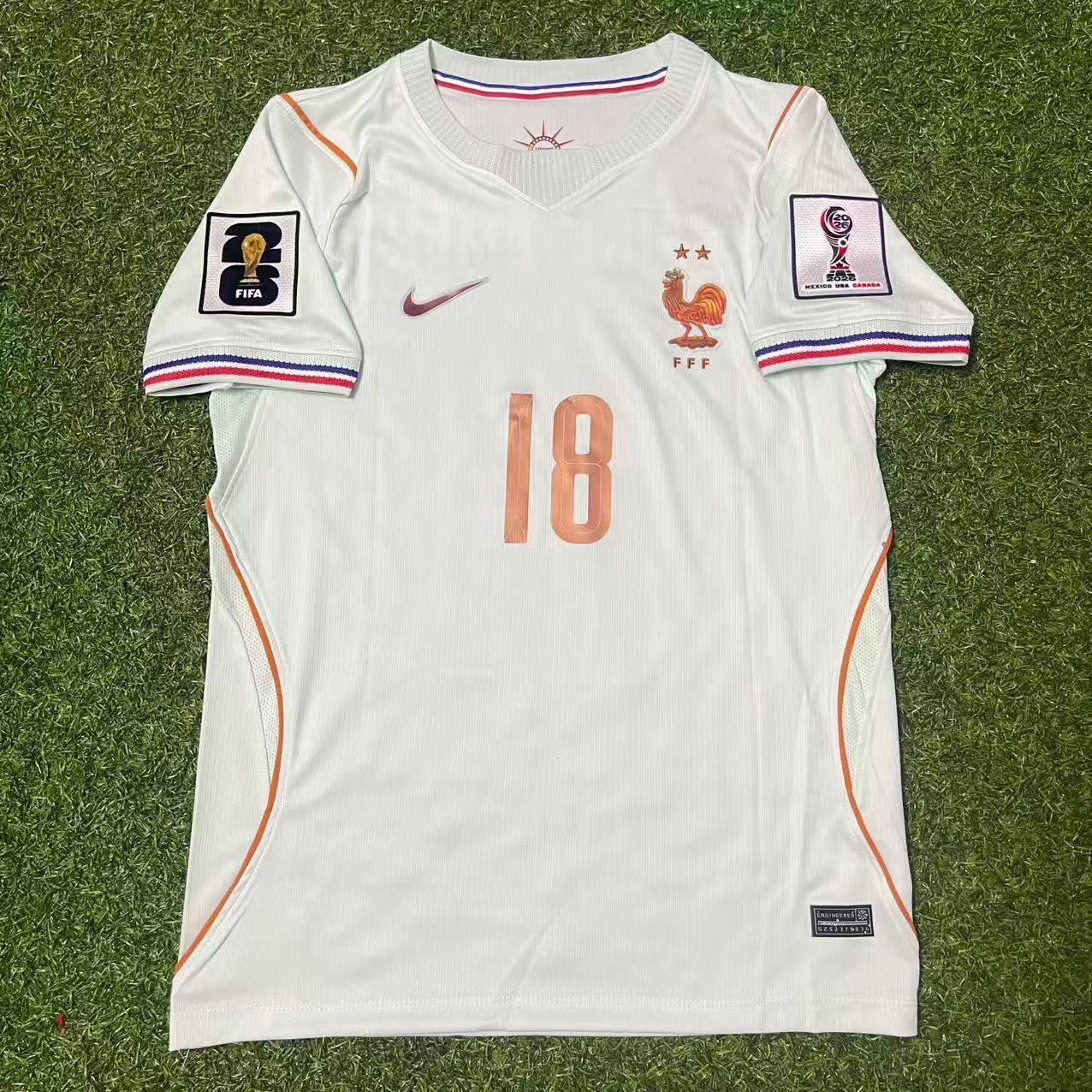 Warren Zaïre-Emery Frankreich Auswärtstrikot WM 2026