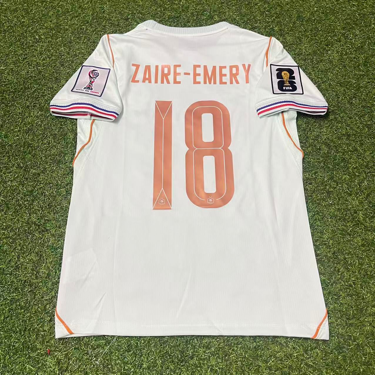 Warren Zaïre-Emery Frankreich Auswärtstrikot WM 2026