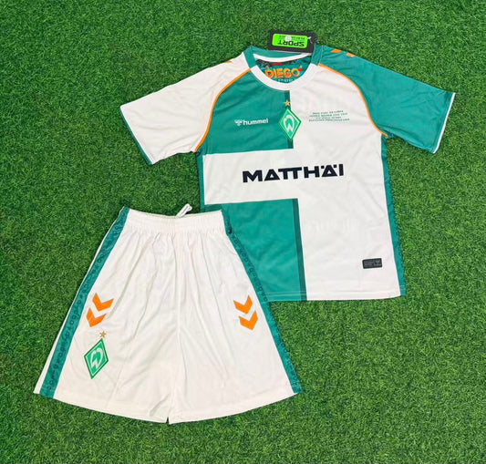 Werder Bremen Anniversary Kids Retro Football Jersey