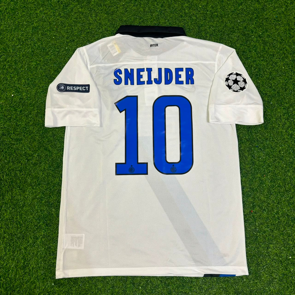 Wesley Sneijder - Inter 2011/2012 Weißes Auswärtstrikot Fußballtrikot