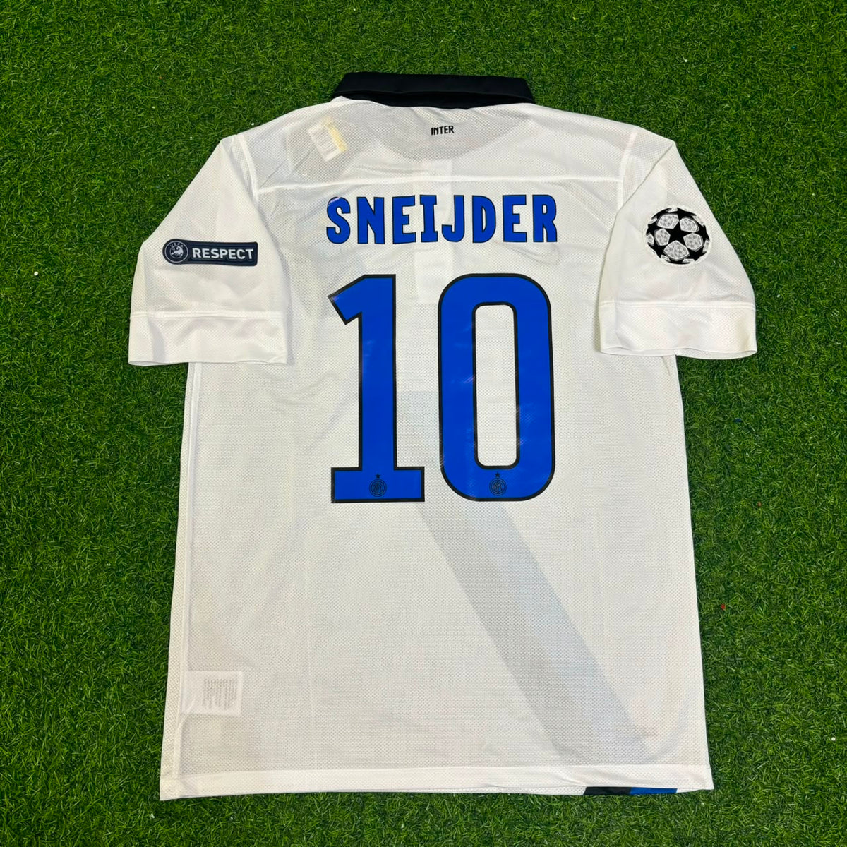 Wesley Sneijder - Inter 2011/2012 White Away Jersey Trikot Maillot Maglia Soccer Shirt