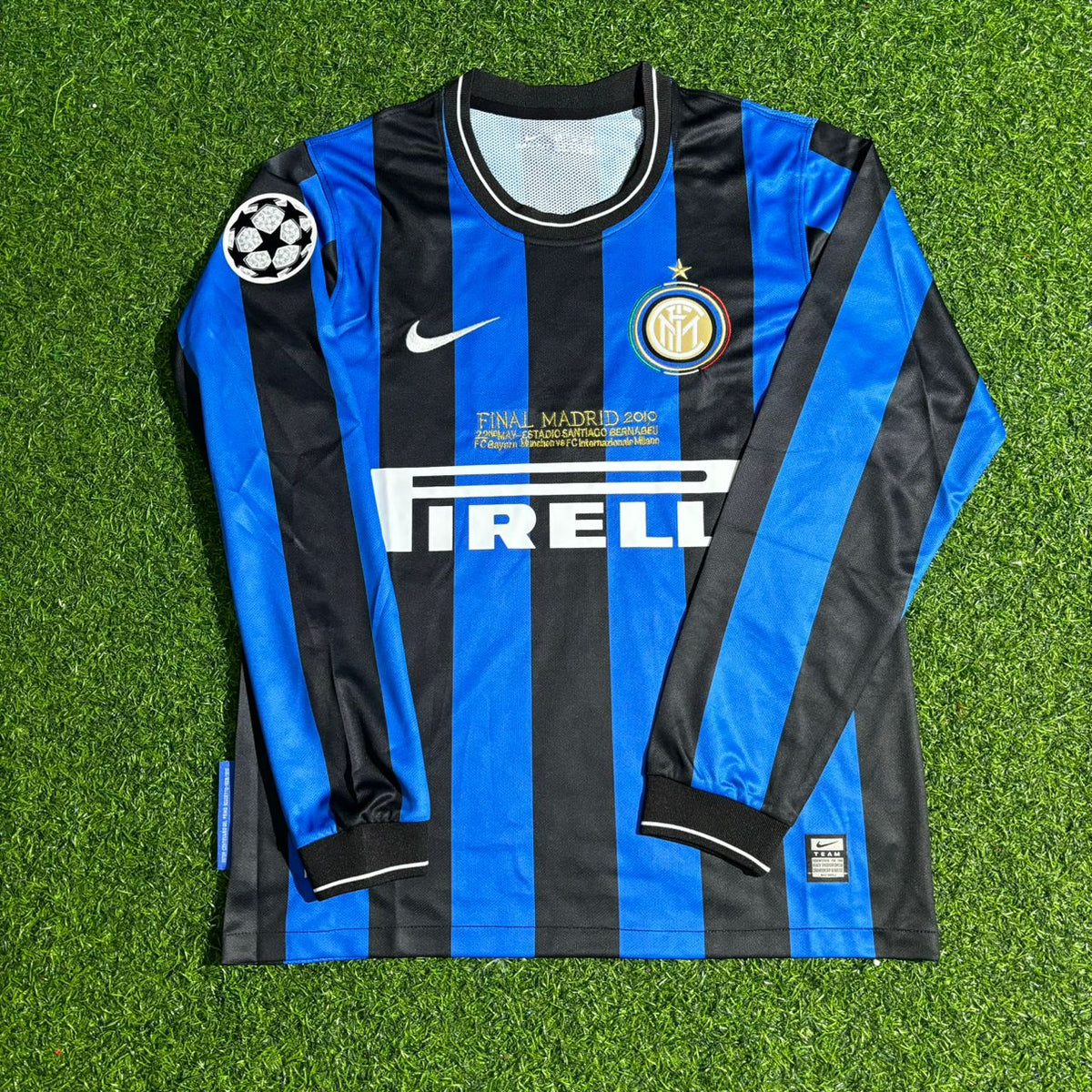 Wesley Sneijder Inter 2010 Champions League Final Retro Football Jersey