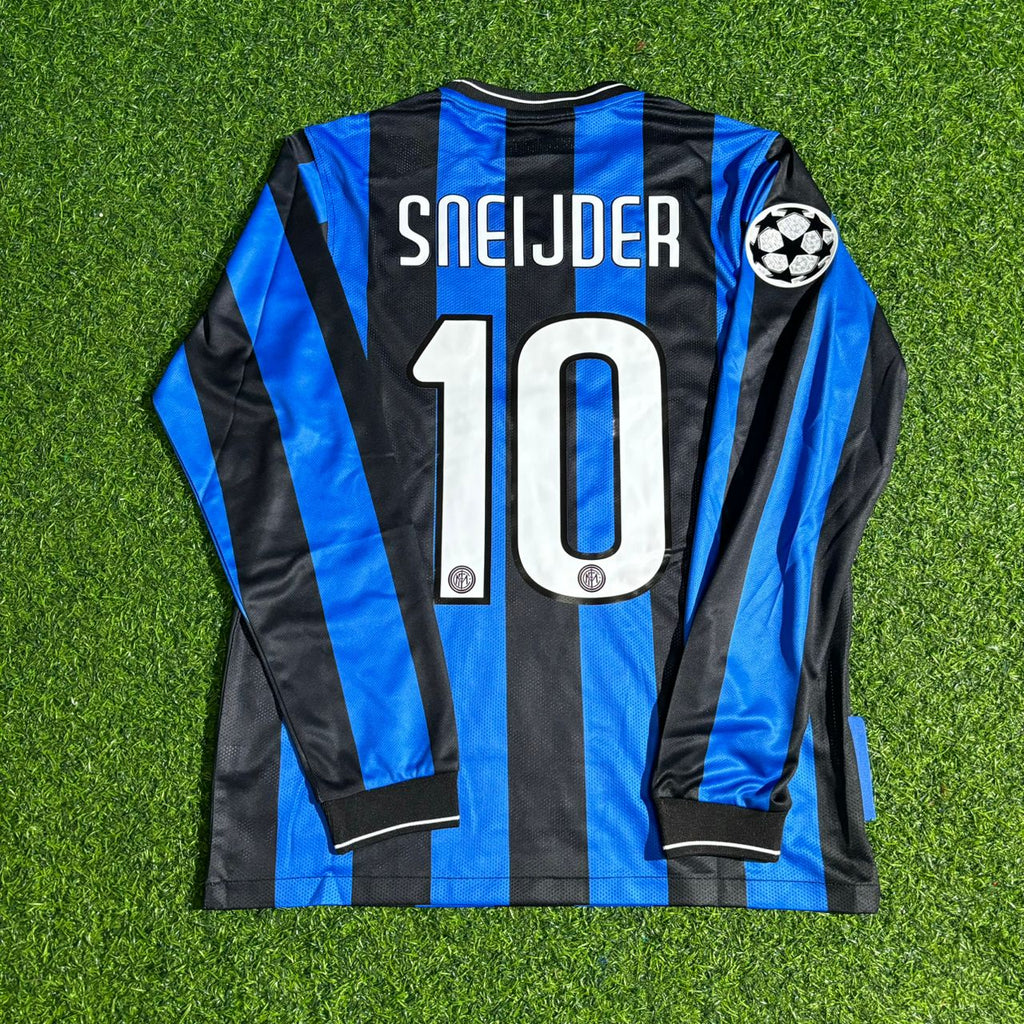 Wesley Sneijder Inter 2010 Champions League Finale Retro Fußballtrikot