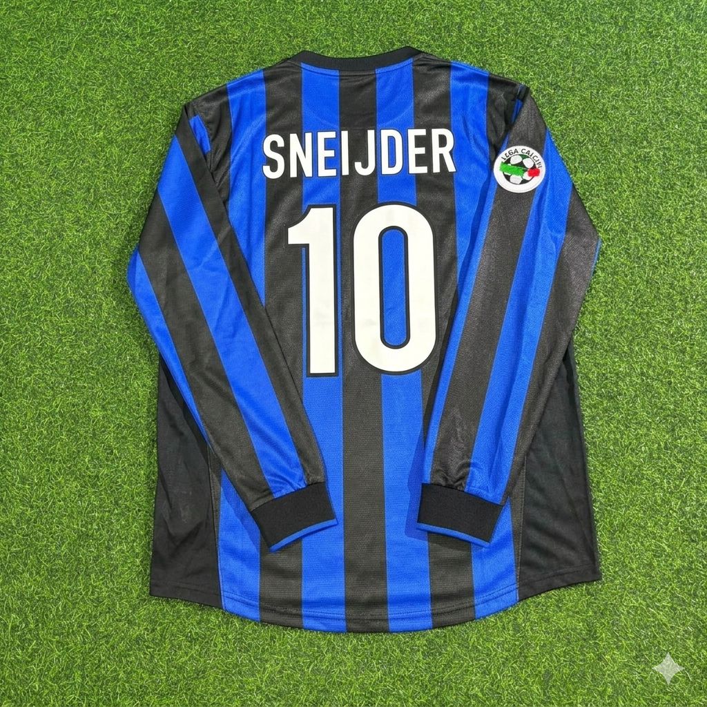 Wesley Sneijder - Inter Retro Trikot Fußballtrikot