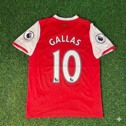 Maillot Rétro William Gallas n°10 Arsenal Saison 2006/2008