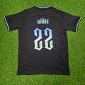 Willian Brazil Black Retro Football Jersey Kit