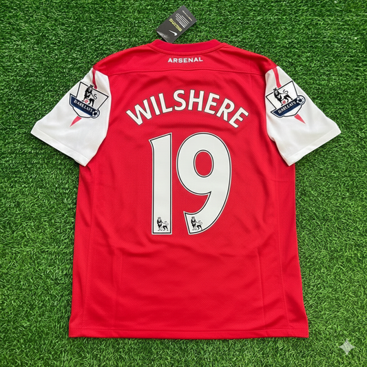 Theo Walcott Arsenal 2011-2012 Retro Kit Jersey Trikot Maglia Soccer Shirt