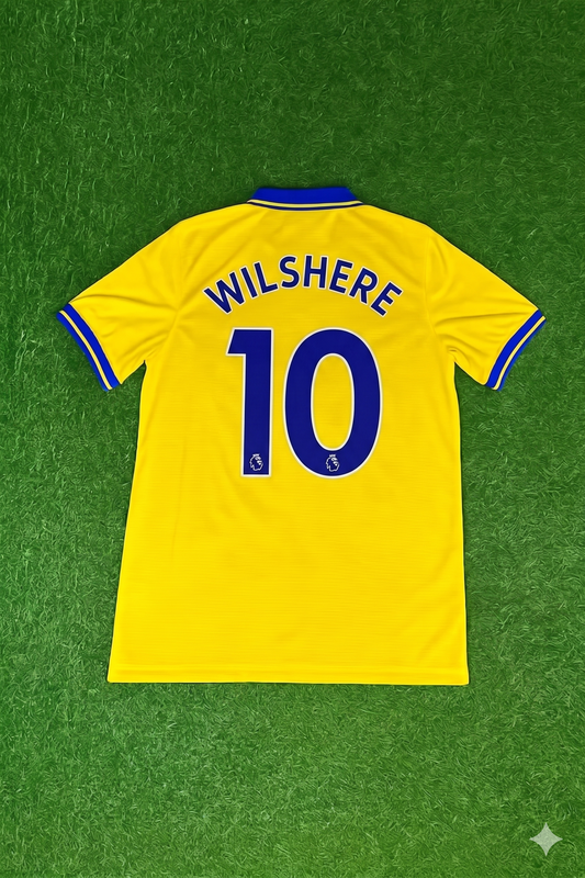 Jack Wilshere – Arsenal 2013/2014 Maillot rétro jaune