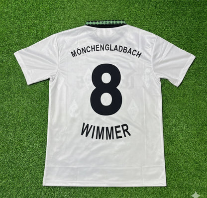 Maillot de football rétro Herbert Wimmer Borussia Mönchengladbach 1995/96