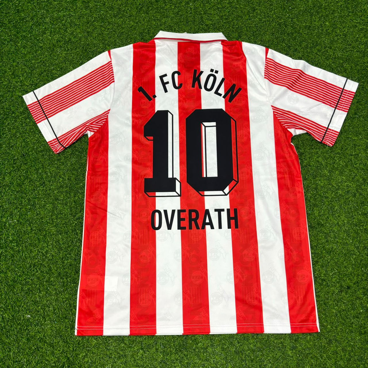 Wolfgang Overath #10 FC Köln Retro Trikot Fußballtrikot