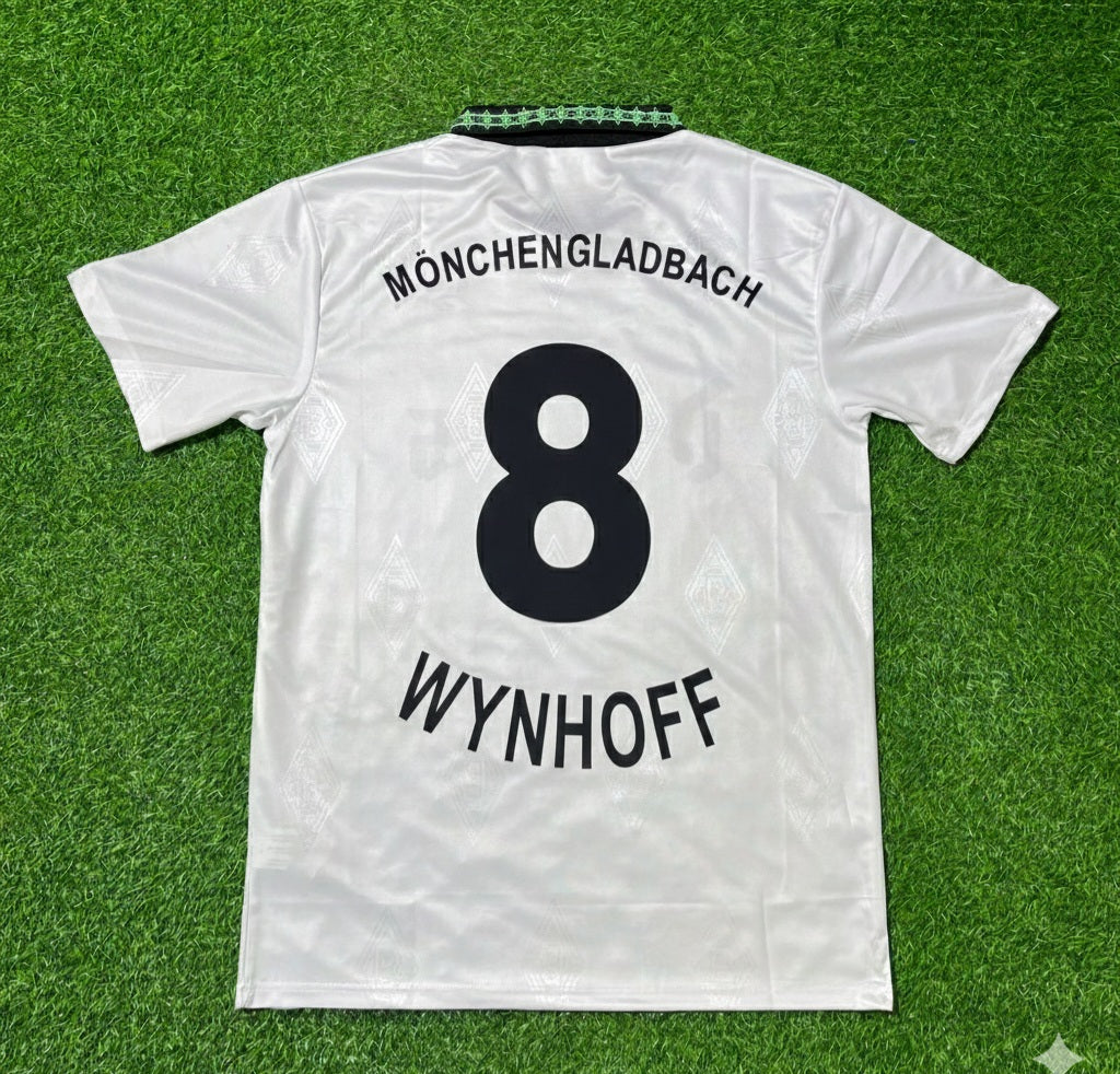 Maillot de football rétro Peter Wynhoff Borussia Mönchengladbach 1995/96