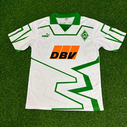 Wynton Rufer Werder Bremen 1993/94 Home Retro Football Jersey