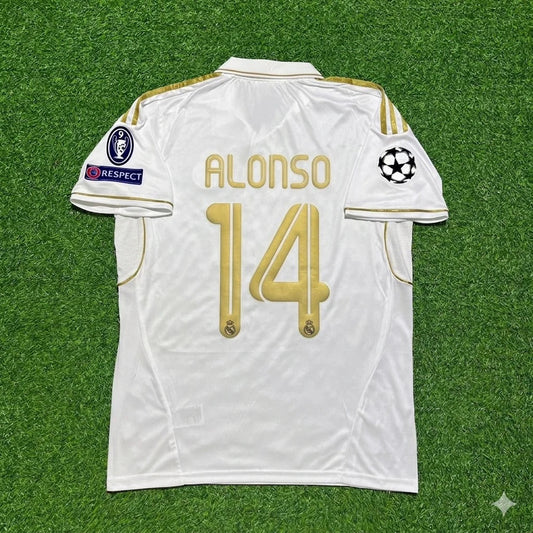 Xabi Alonso #14 Real Madrid 2011-2012 Jersey Soccer Shirt Trikot