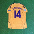 Xabi Alonso 14- Spain EURO 2008 Retro Football Jersey