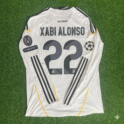 Xabi Alonso Real Madrid 2009 2010 Debut First Year Jersey Soccer Shirt