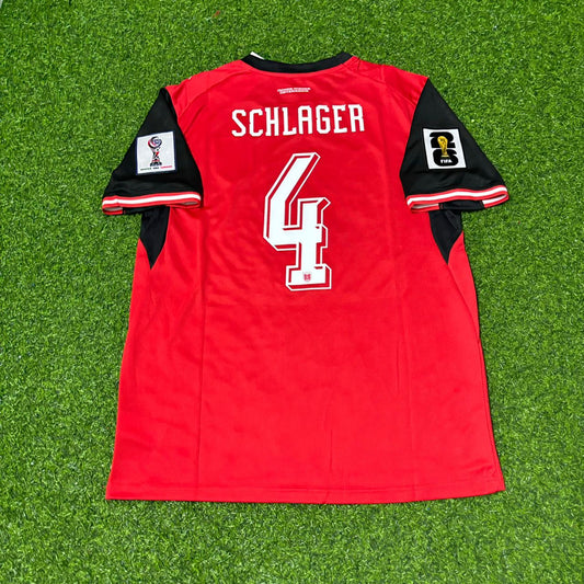 Xaver Schlager 4- Österreich 2026 WM Trikot