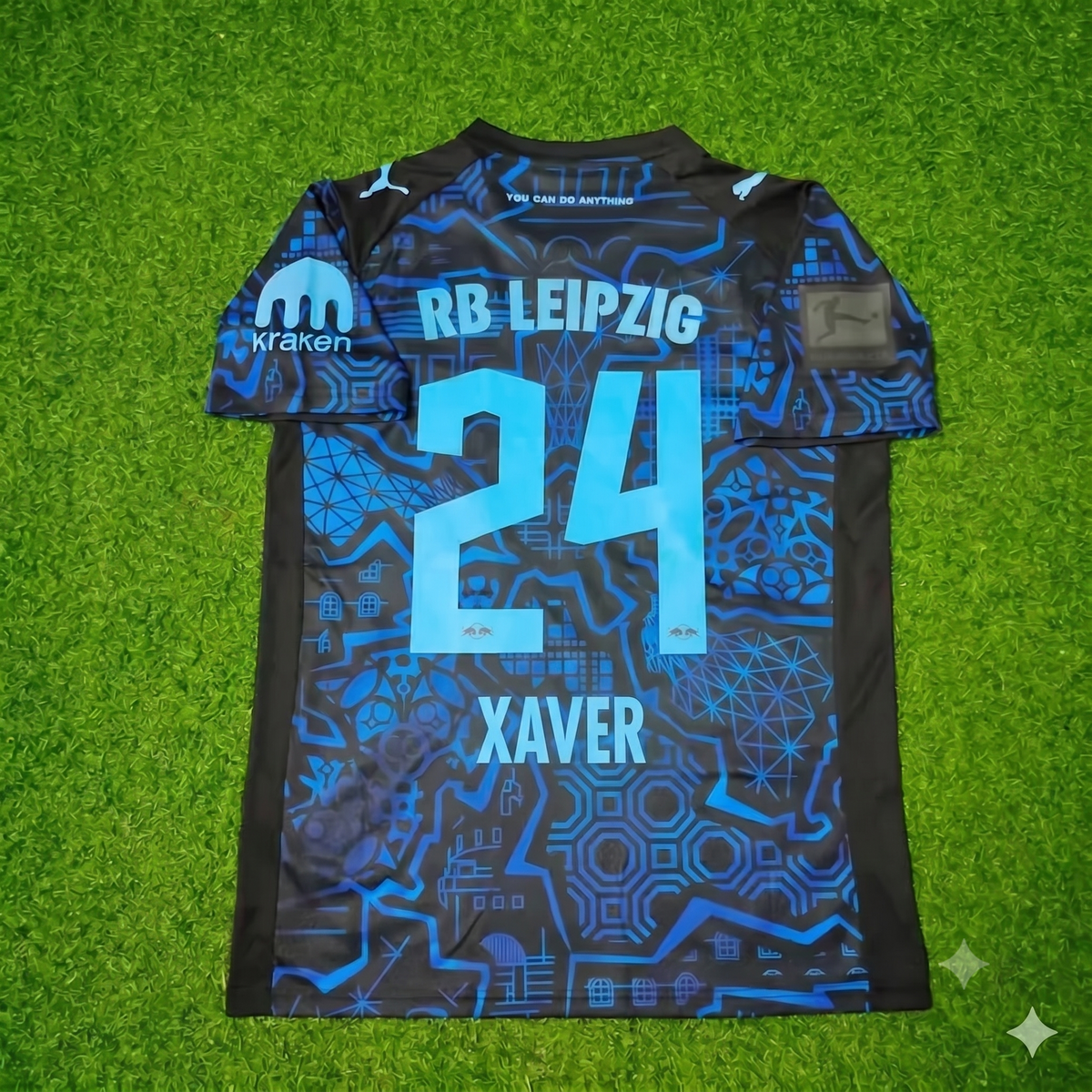 Camiseta de fútbol de la nueva temporada del RB Leipzig, Xaver Schlager, n.º 24