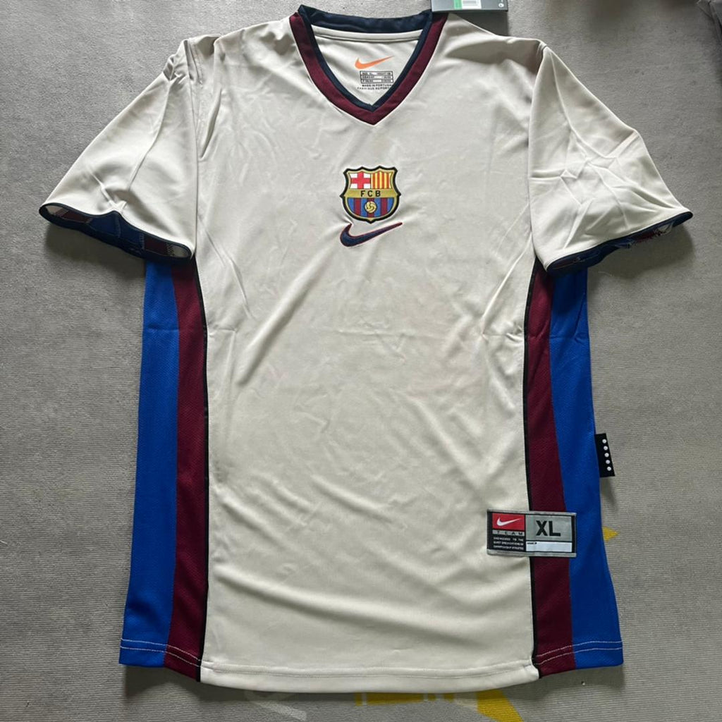 Pep Guardiola Barcelona 98/99 Retro Jersey Maillot Trikot Maglia Soccer Shirt