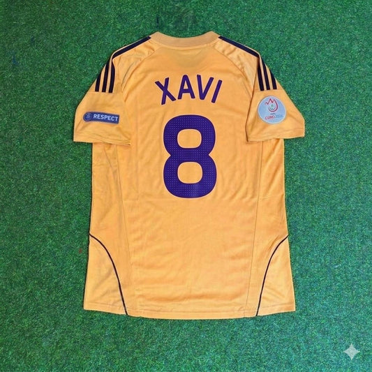 Xavi 8- Spain EURO 2008 Retro Football Jersey