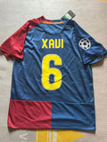 Xavi Hernandez Barcelona 2009 Finale Rom Retro Trikot