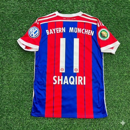 Xherdan Shaqiri 11- Bayern Munich 2014-2015 Trikot Kit Jersey Soccer Shirt