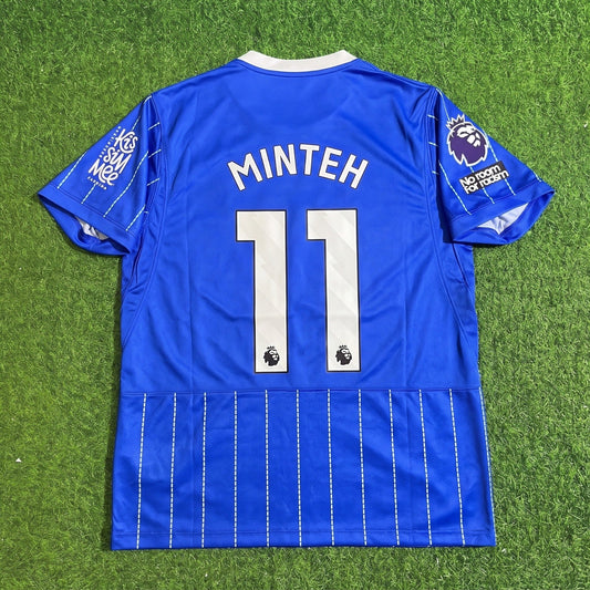 Yankuba Minteh #11 Brighton 2026/2027 New Season Home Blue Football Jersey