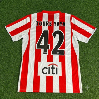 Yaya Toure Olympiacos Special Retro Heimtrikot
