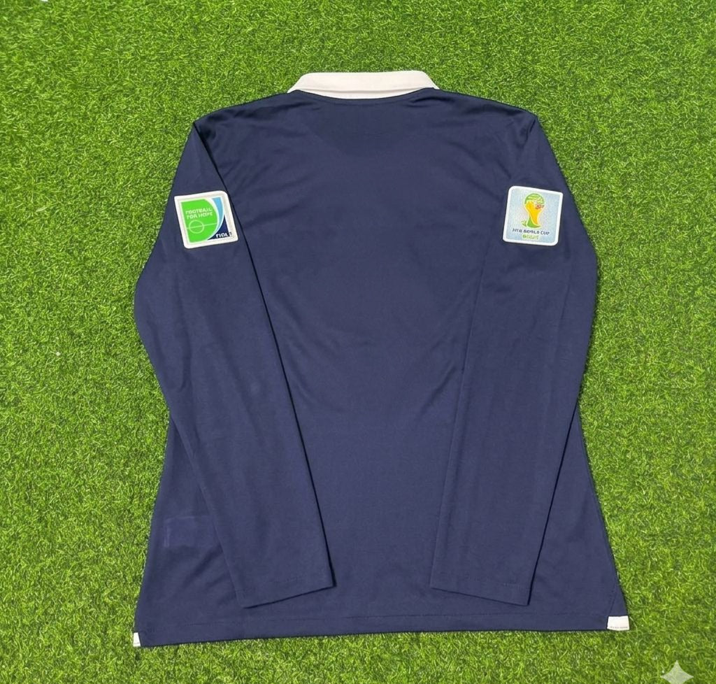France 2014 World Cup Long Sleeve Football Jersey