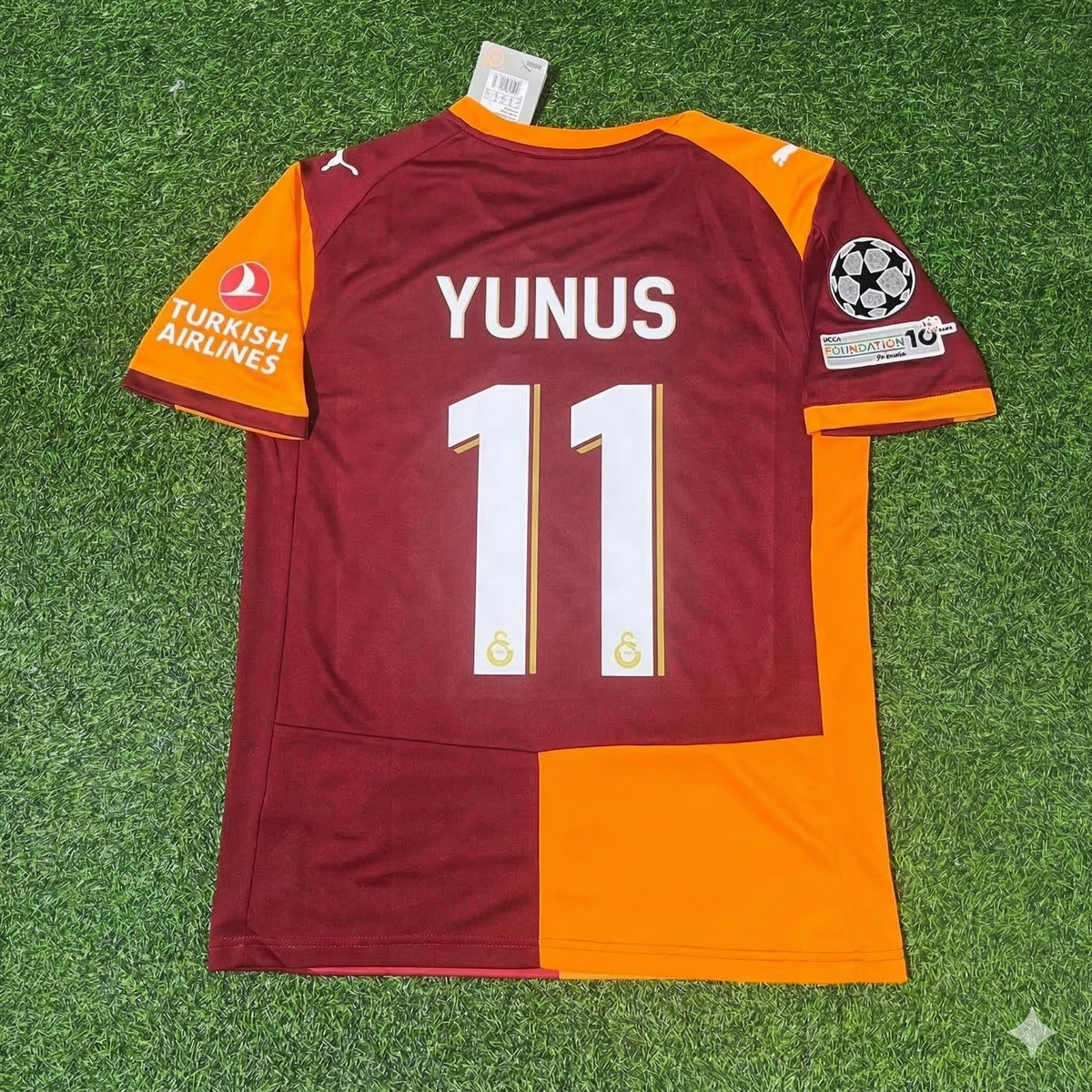 Yunus Akgün Galatasaray Fußballtrikot für die neue Saison 2025/2026