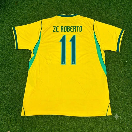 Ze Roberto Brazil Commemorative Special Retro Football Jersey Kit