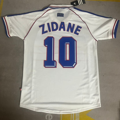 Zinedine Zidane Frankreich 1998 WM Retro Trikot