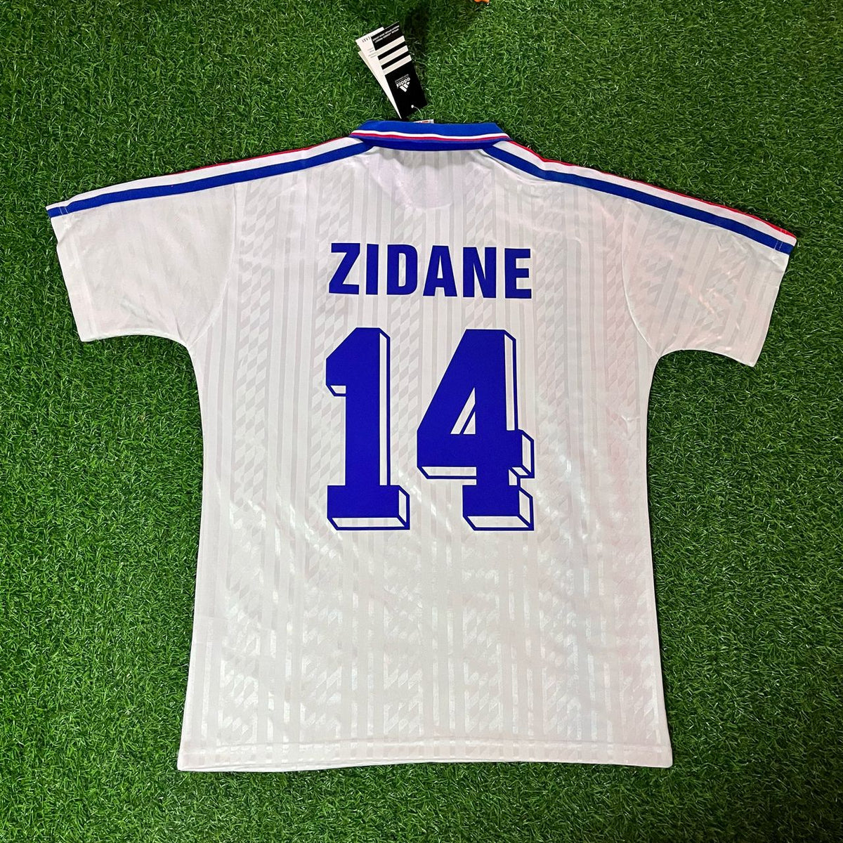 Zinedine Zidane France 1994 USA World Cup Retro Jersey