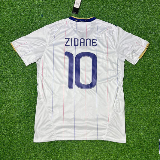 Zinedine Zidane France EURO 2004 Retro Football Jersey Kit