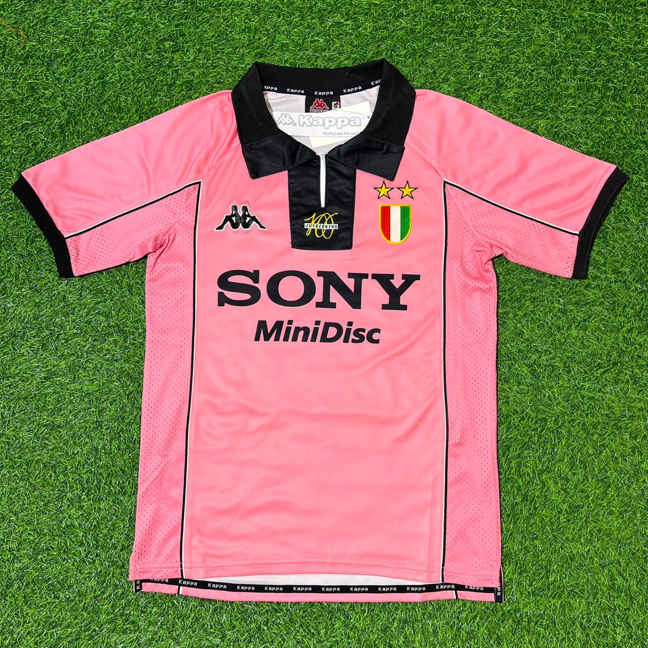 Zinedine Zidane – Juventus 1996-1998 Retro Rosa Trikot – | Trikot | Maillot